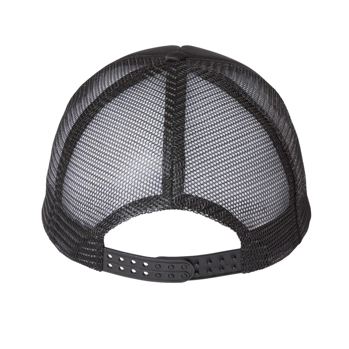 Quietly Judging Funny Trucker Hat | Cool Cat Graphic Cap Back | Solid Threads