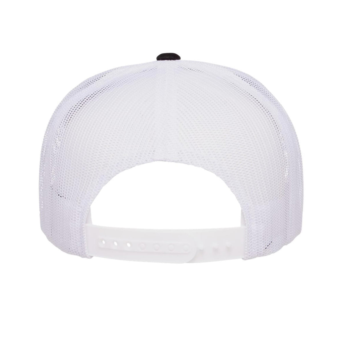 Nature & Sh--T HIgh Profile Trucker-Hat | Funny Mountain Sunset Ironic Graphic Cap Back | Solid Threads