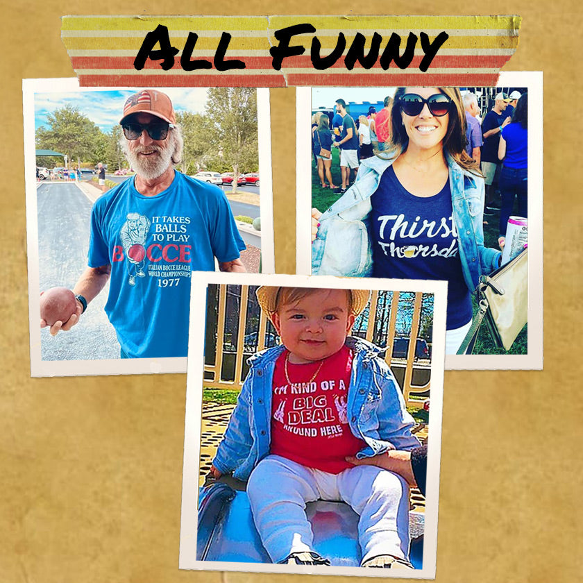 Cool Funny T-shirts & Vintage Humor Tees