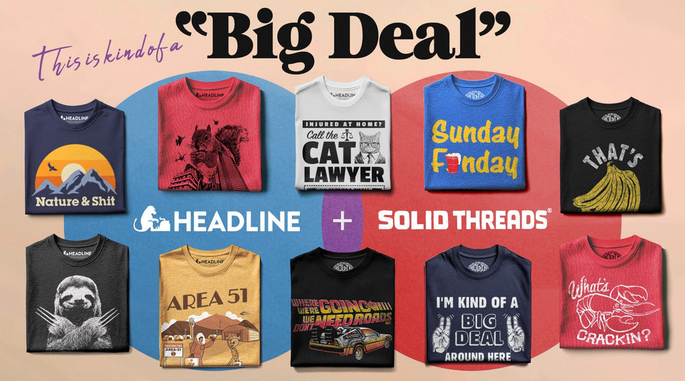 Solid Threads x Headline Shirts | Iconic Tee Brands Join Forces