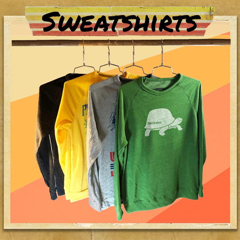 Browse Cool Graphic Sweatshirts & Funny Retro Hoodies