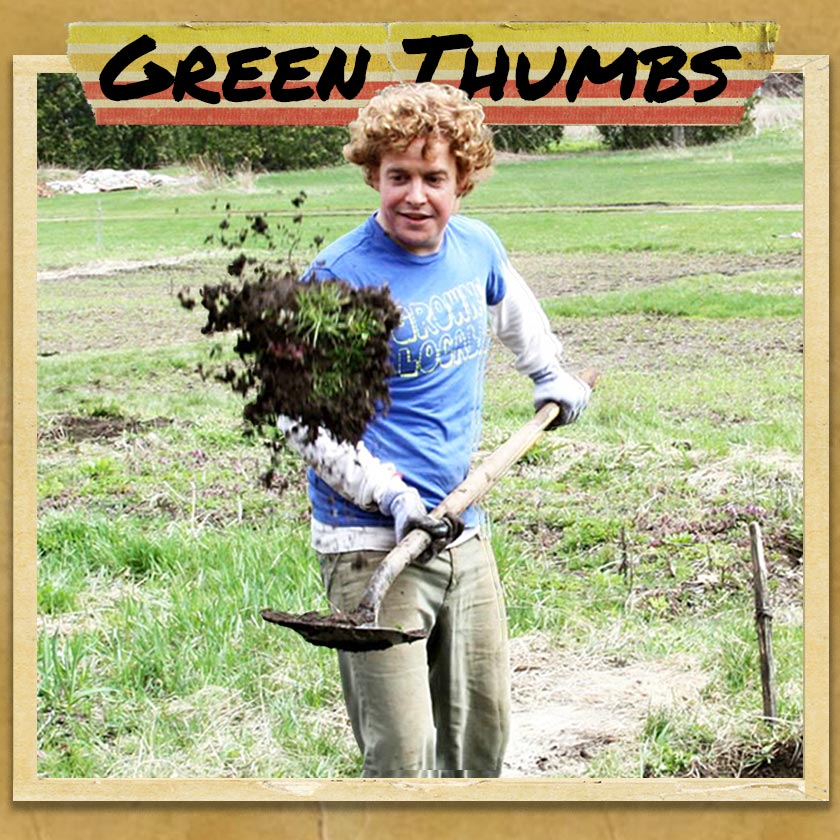 Retro Green Thumb Tees | Vintage Gardener T-shirts & Gifts