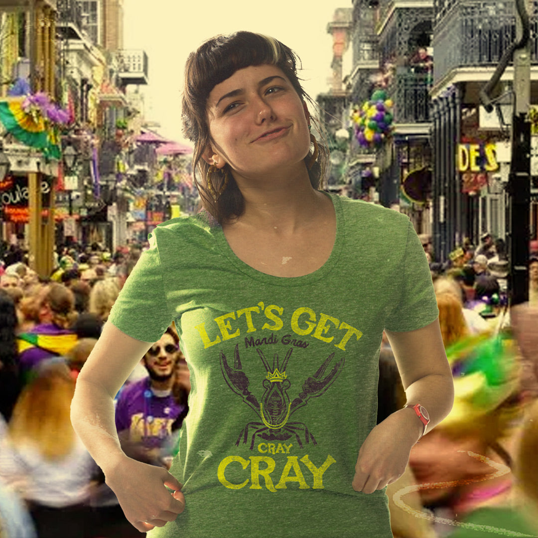 Funny Mardi Gras Graphic Tees | Cool New Orleans T-shirts