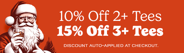 Stock up on funny graphic tees and gifts and save