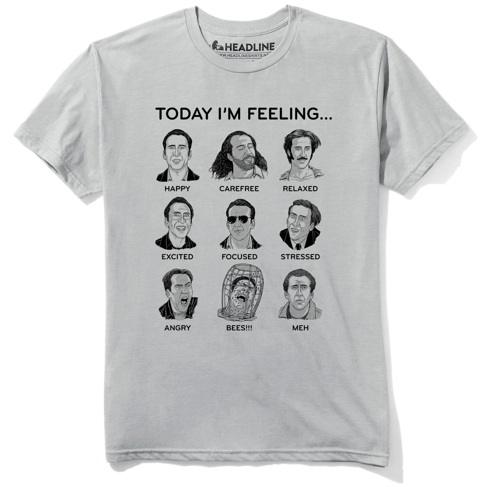 Nicolas Cage Mood Board Signature T-Shirt
