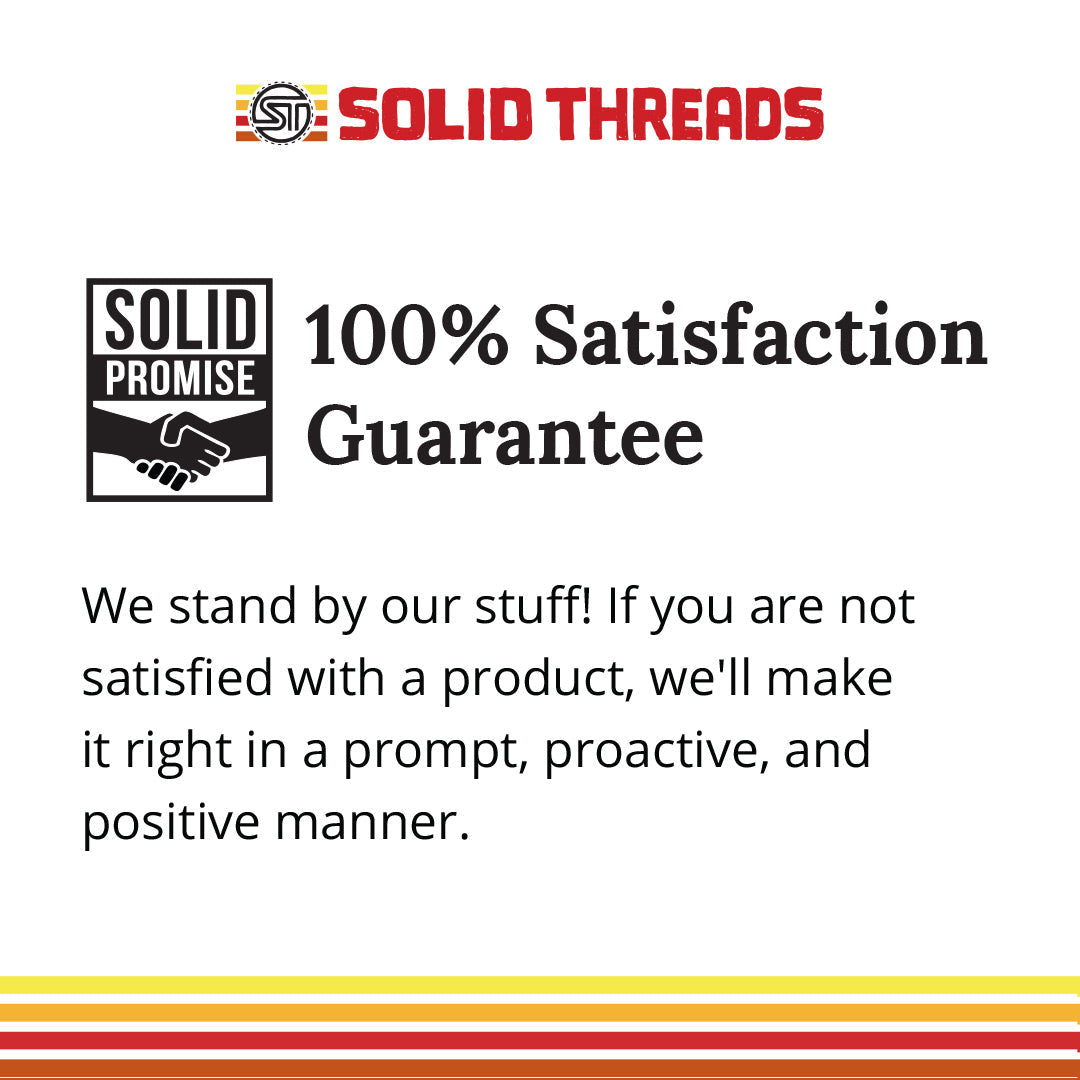 Solid Threads 100% Satisfaction Guarantee Image