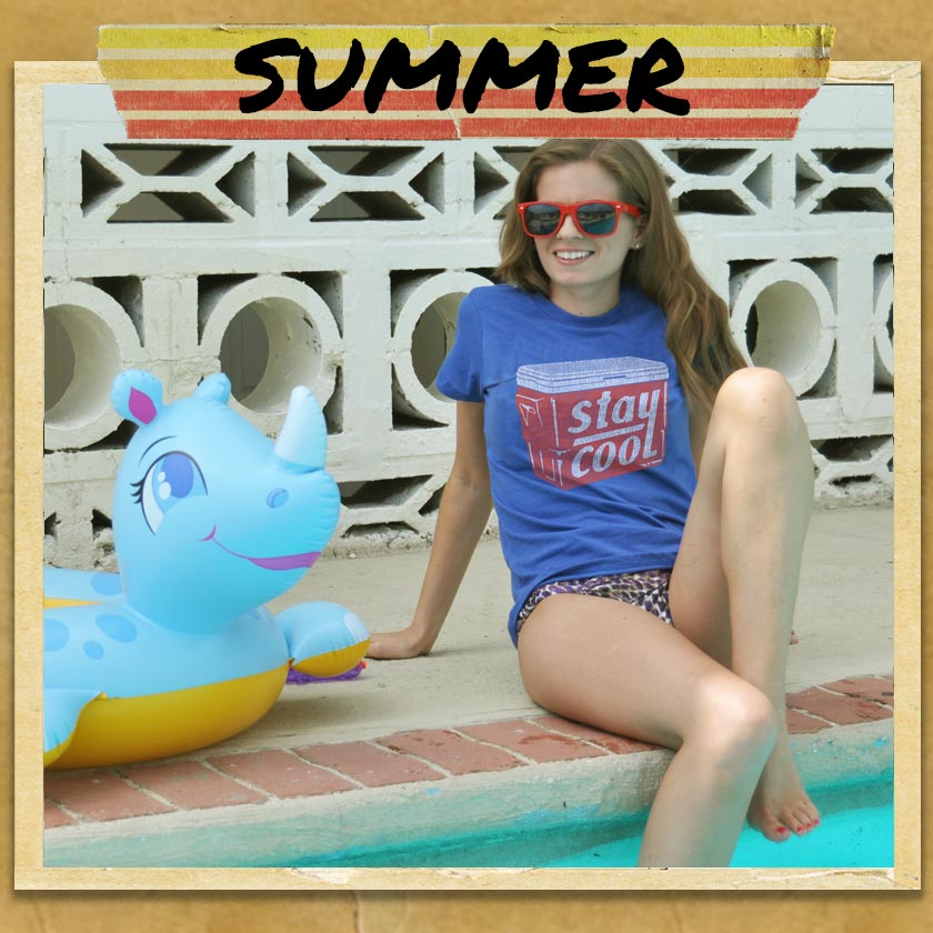 Super Soft Retro Summer T-shirts | Vintage Vacation & Resort Wear Graphic Tees