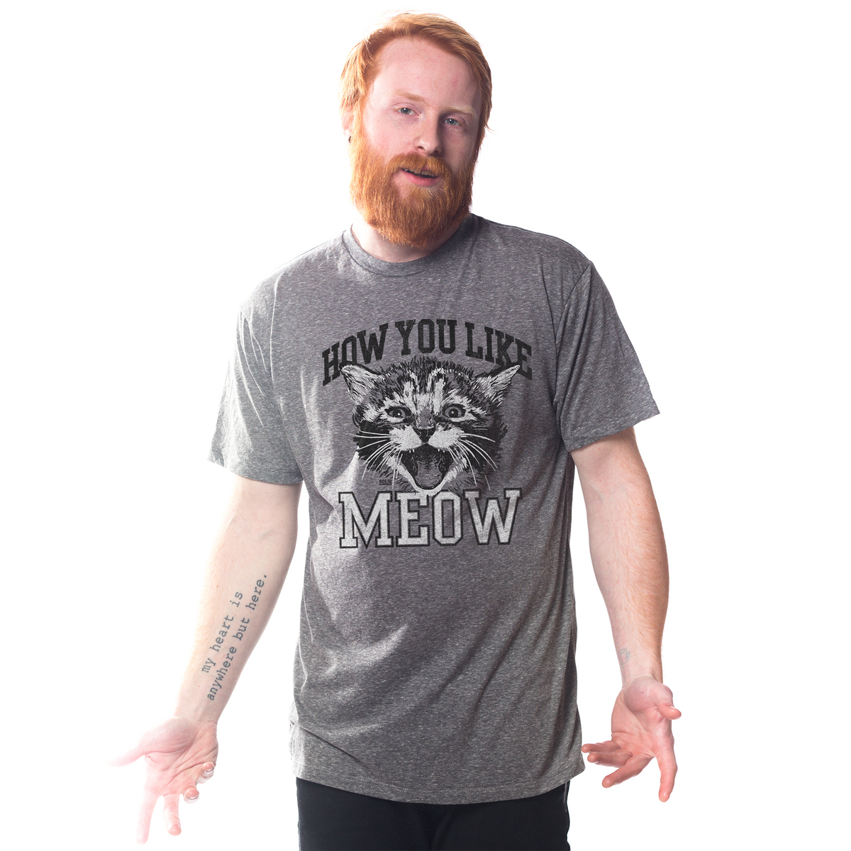 Meow t shirt online