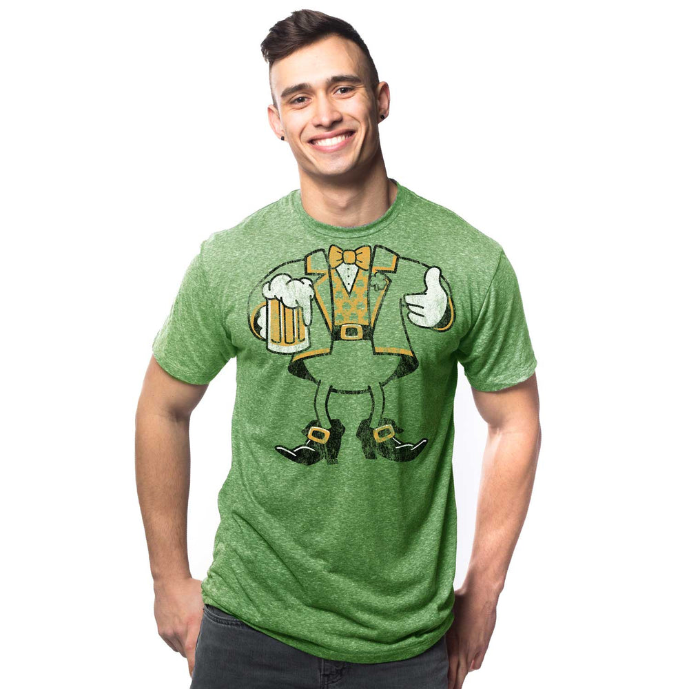 Leprechaun Look A Like Vintage Graphic T-Shirt | Funny St Paddys Tee ...