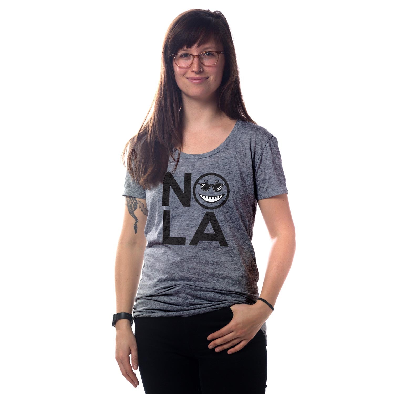 Women's NOLA Smile T-shirt