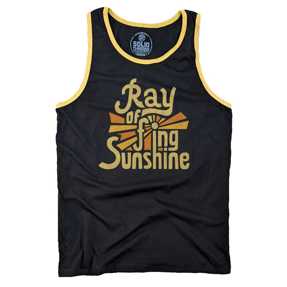 Ray of F&#39;ing Sunshine Ringer Tank Top