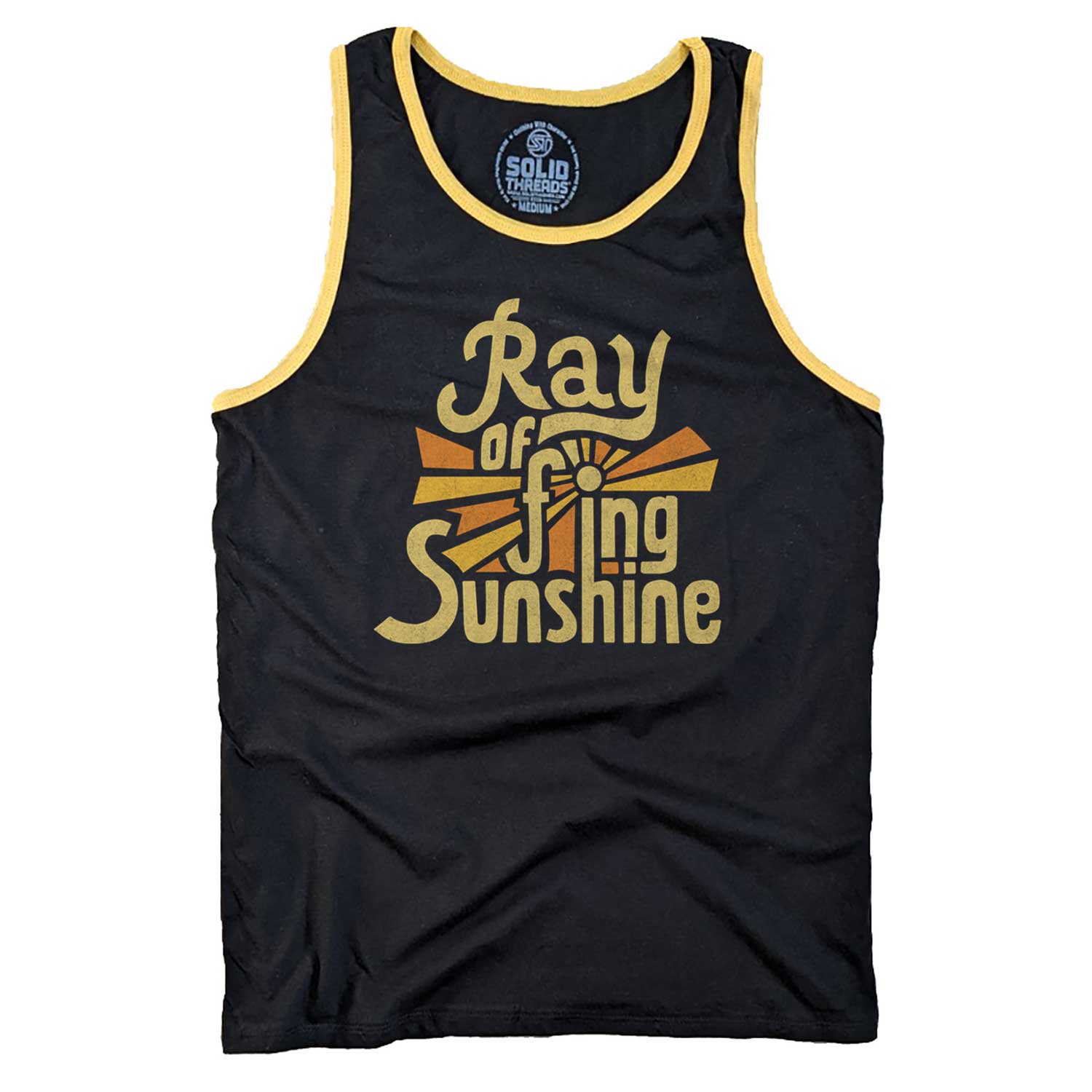 Ray of F'ing Sunshine Ringer Tank Top