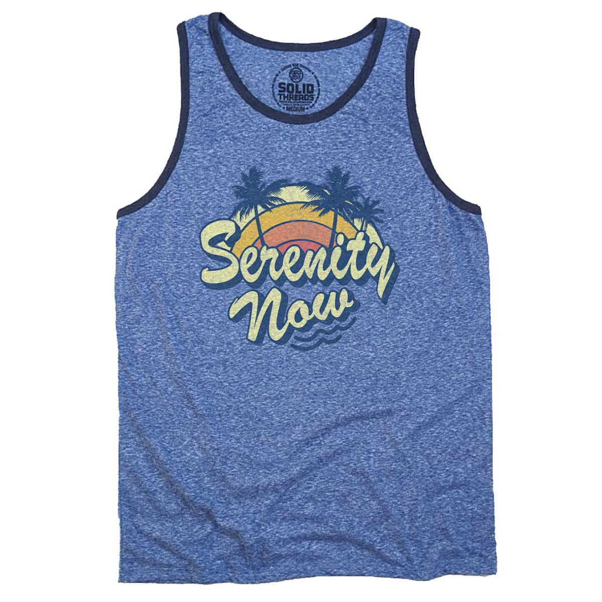Serenity Now Ringer Tank Top