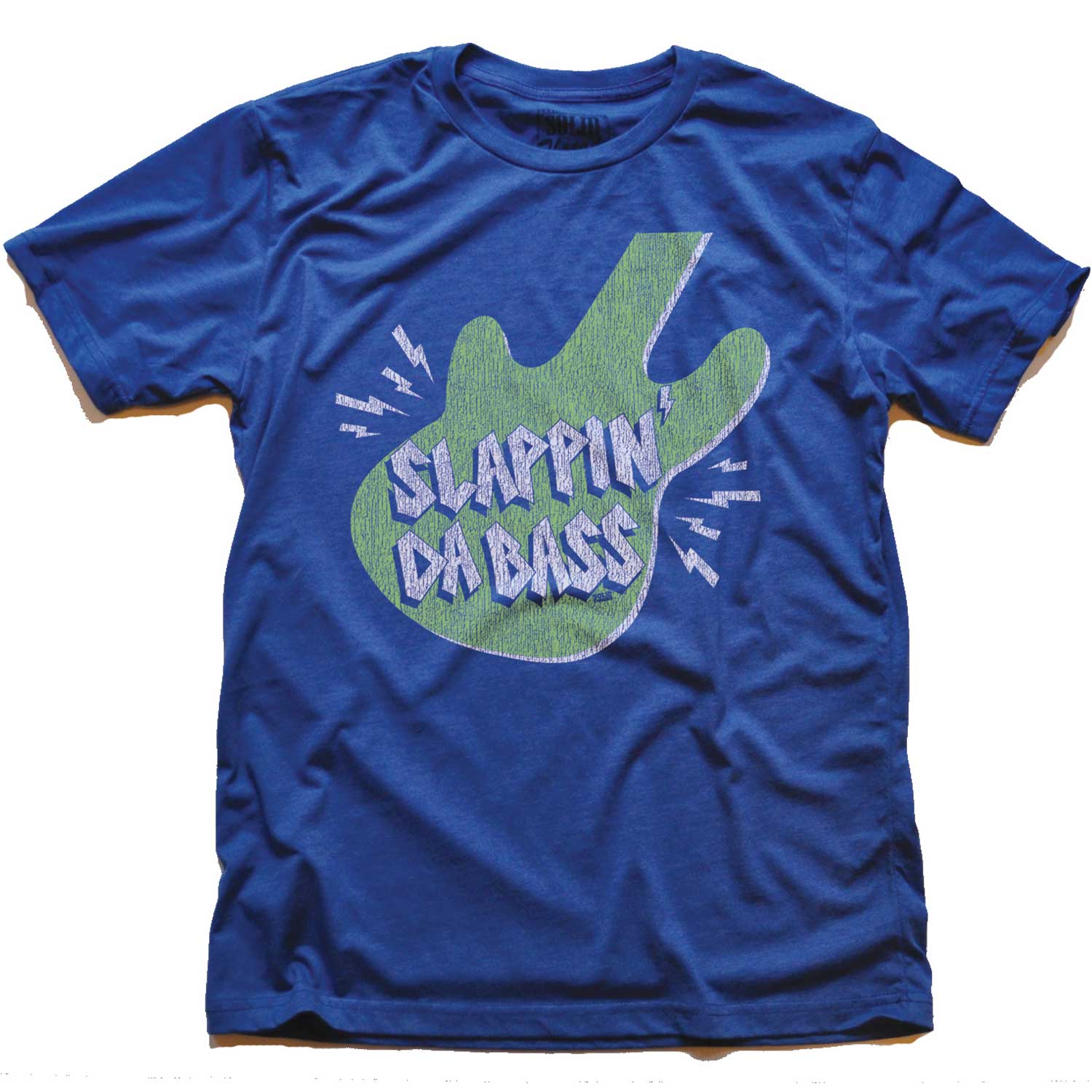 Slappin' Da Bass Funny Movie T-shirt | Vintage Bromance Graphic Tee | Solid Threads