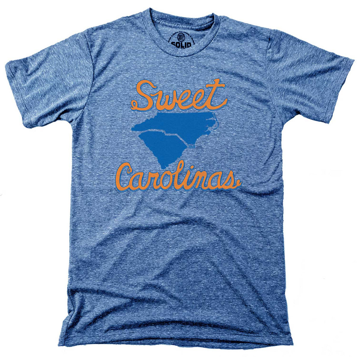 Men&#39;s Sweet Carolinas Vintage Music Graphic Tee | Funny Retro Neil Diamond T-Shirt | Solid Threads