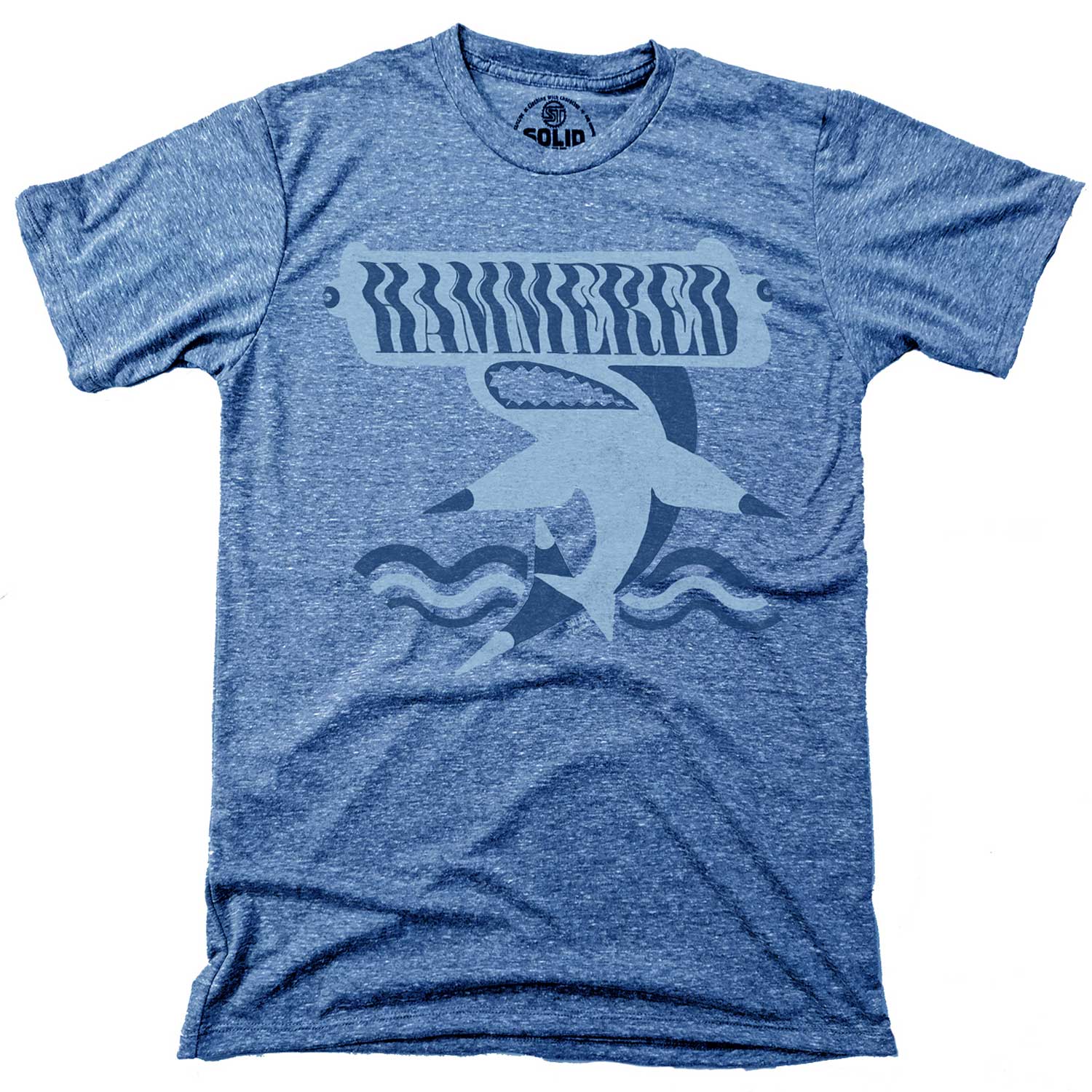 Men's Hammered Vintage Graphic T-Shirt | Funny Beach Vacation Tee | Solid Threads