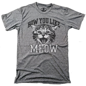 How You Like Meow Vintage Kitten Graphic Tee | Funny Cat Lover T-Shirt ...