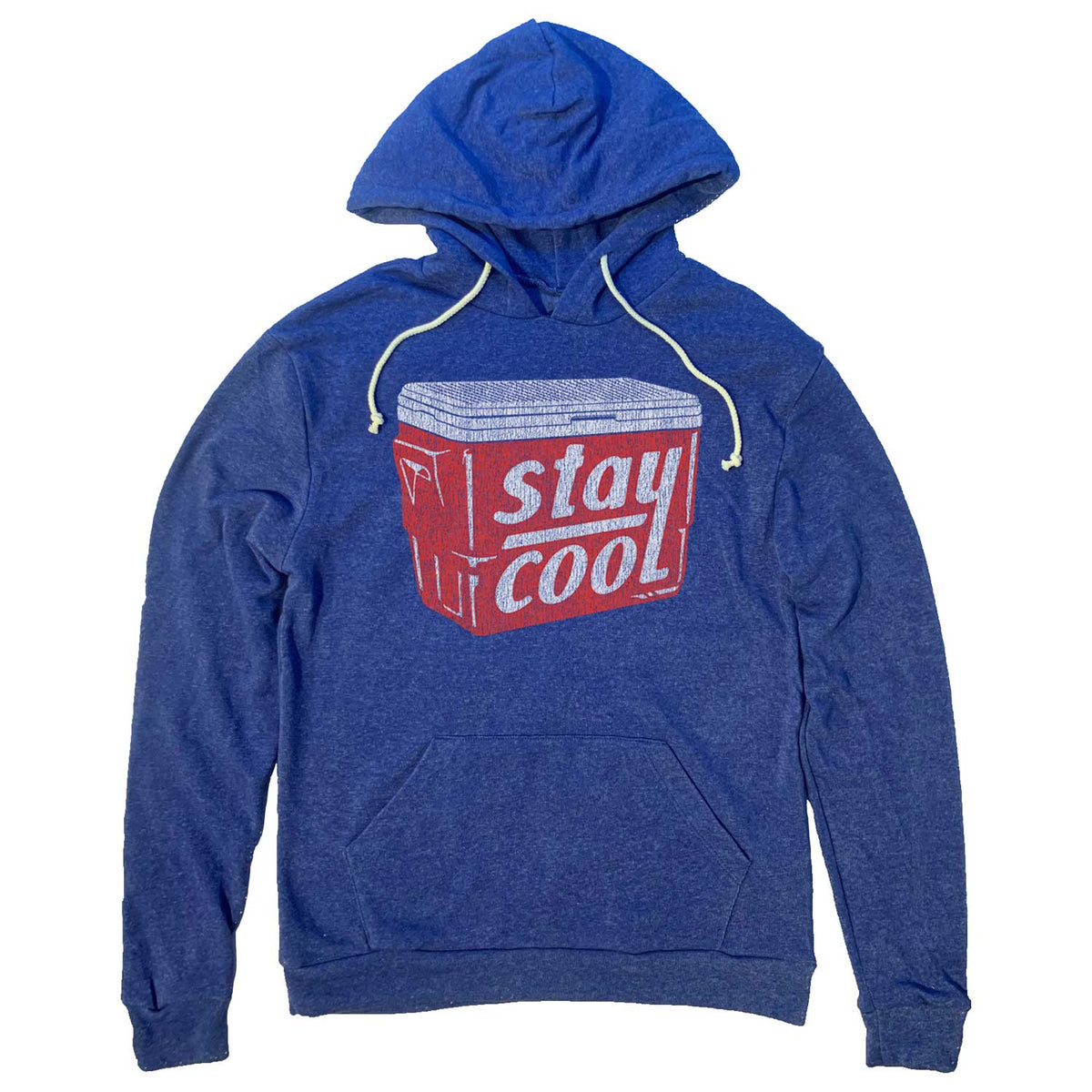 Unisex Stay Cool Retro Vintage Graphic Hoodie | Funny Cooler Sweatshirt| Solid Threads