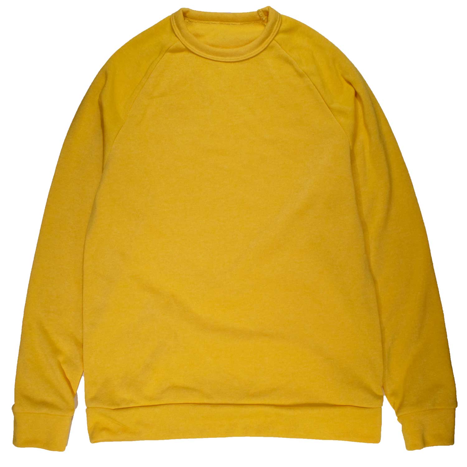 Extra Soft Crewneck Sweatshirt | Retro Style Fleece Sweatshirt Gold / XX-Large