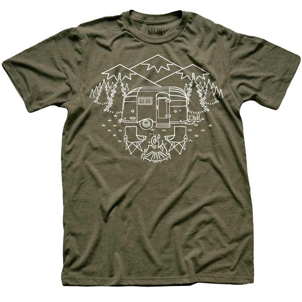tent shirts Camping T-shirt Series Set