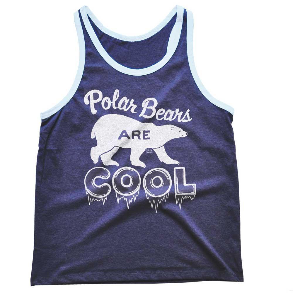 Polar Bears Are Cool Vintage Tank Top | SOLID THREADS