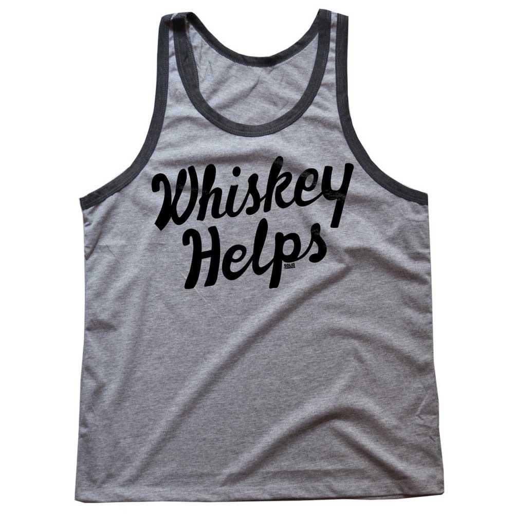 Whiskey Helps Vintage Tank Top | SOLID THREADS