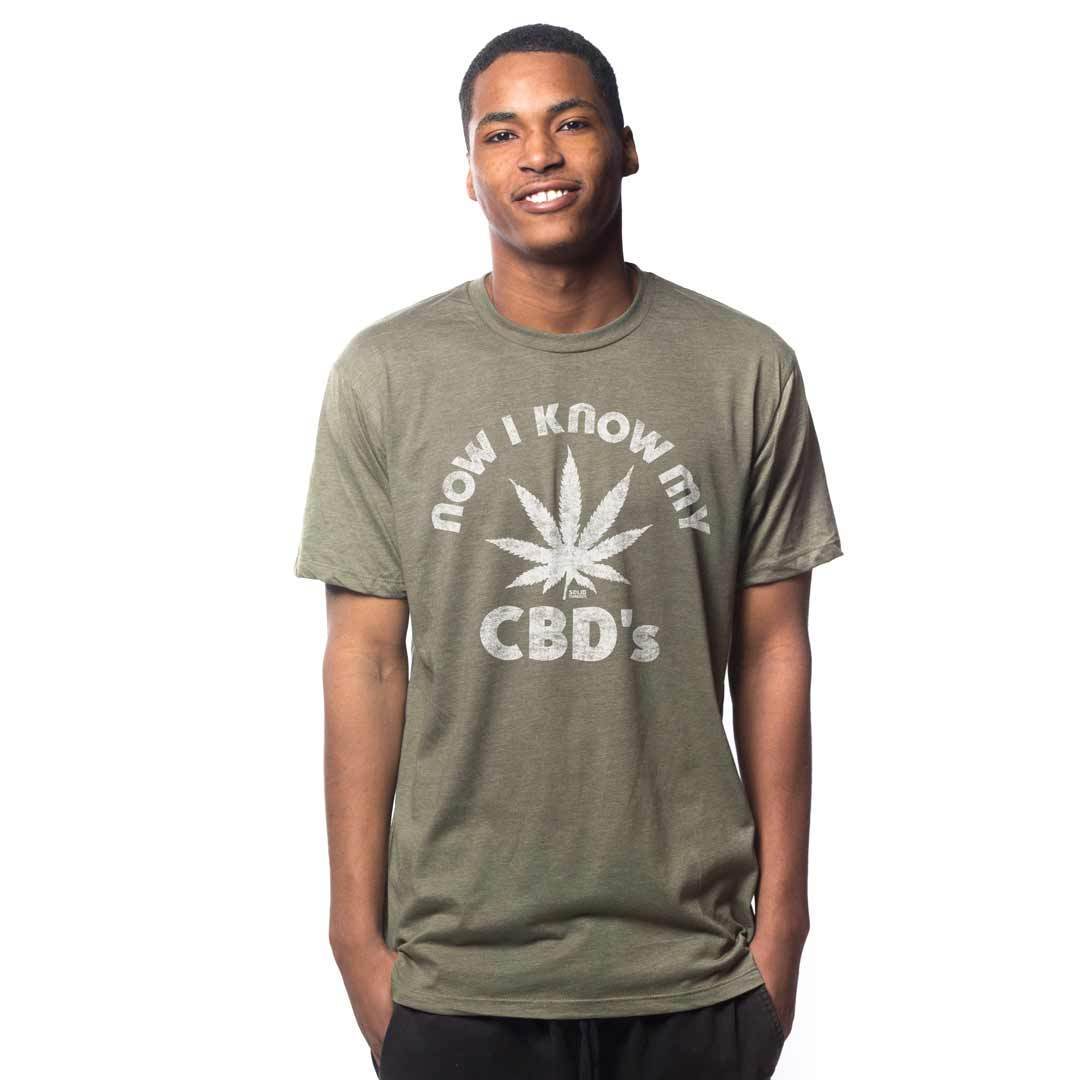 funny pothead shirts Now I Know My CBD's T-shirt