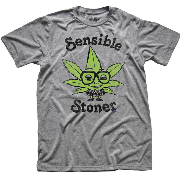 Stoner Retro Marijuana T-shirt - Solid