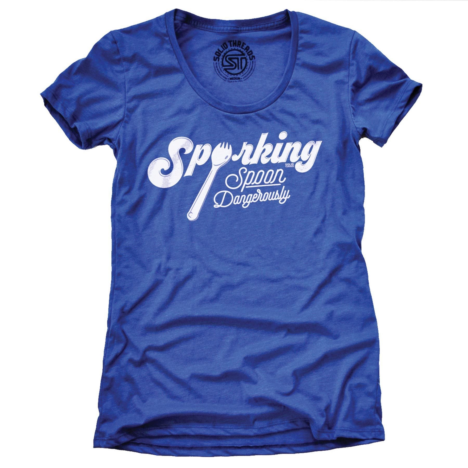 Women's Sporking, Spoon Dangerously Vintage T-shirt | SOLID THREADS