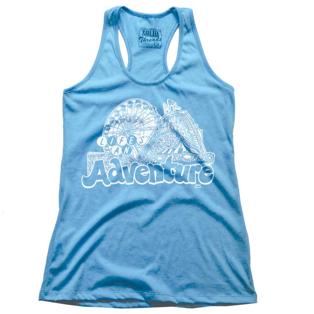 Women&#39;s Life&#39;s An Adventure Vintage Tank Top | SOLID THREADS
