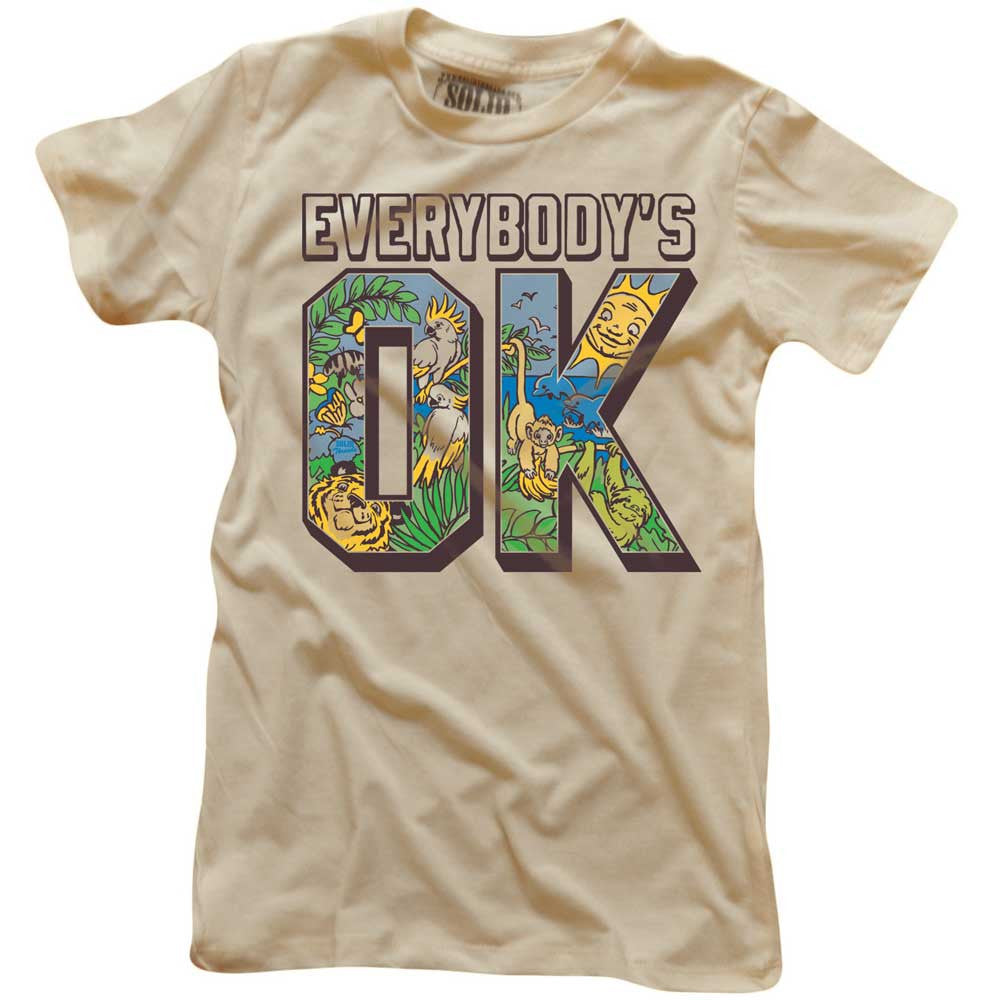 Women&#39;s Everbody&#39;s OK Vintage Crewneck T-shirt | SOLID THREADS