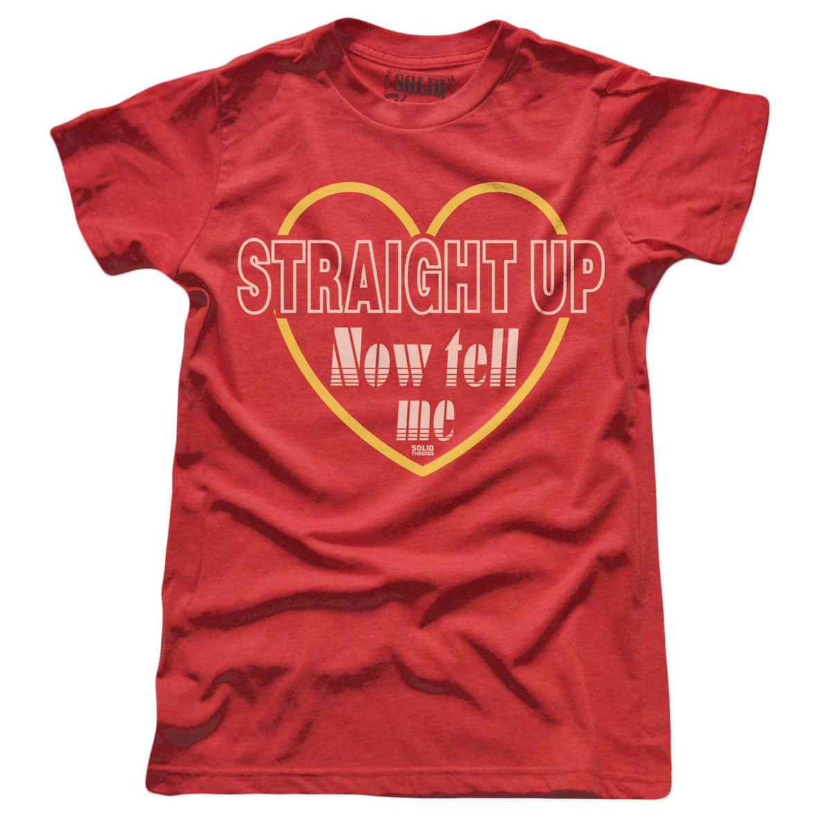 Women&#39;s Straight Up Vintage Graphic Tee | Paula Abdul Crop Top T-shirt for Women | Solid Threads
