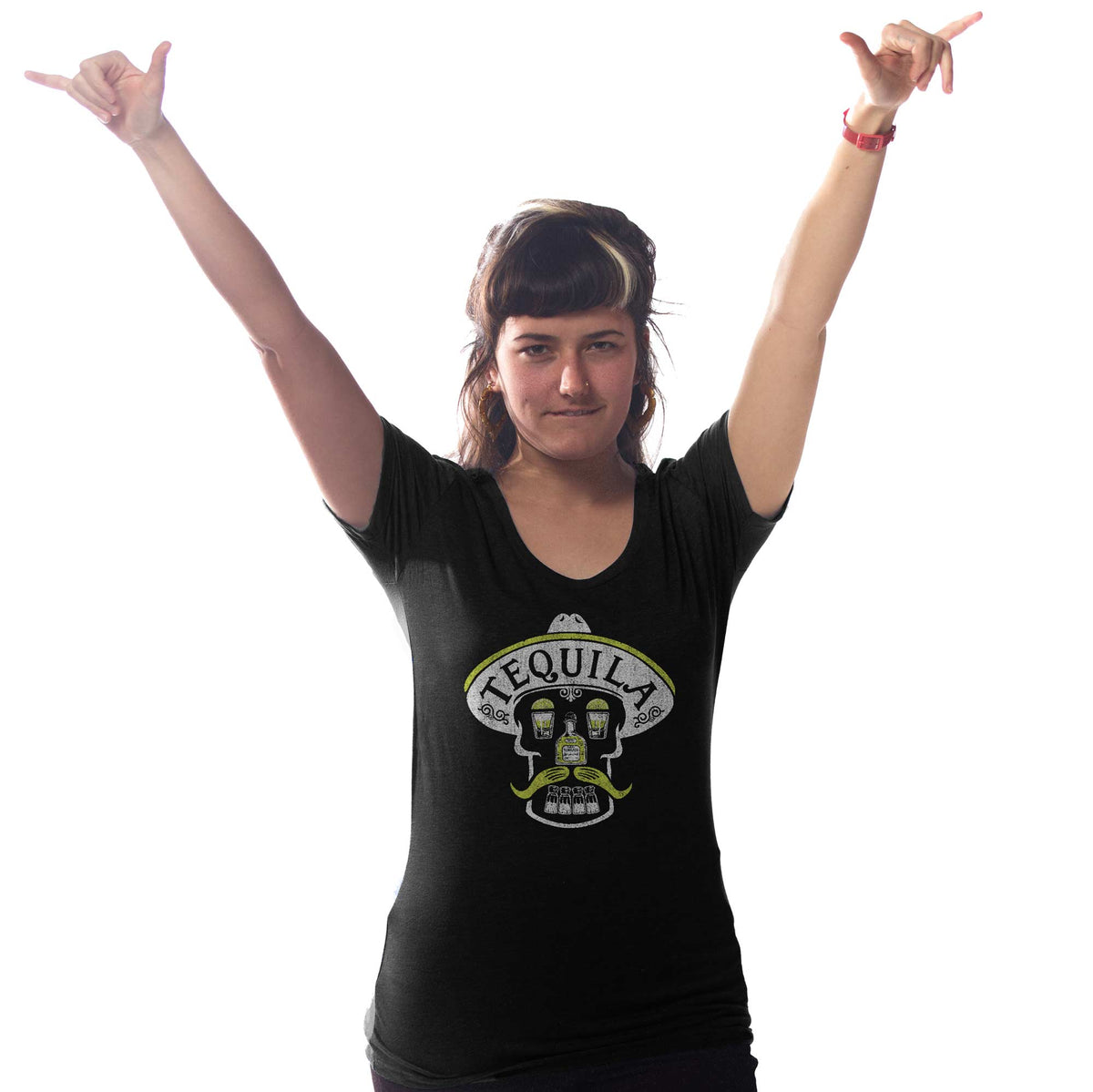 Women's Tequila Skull T-shirt